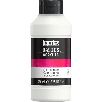 Liquitex Basics Matte Fluid Medium 250ml