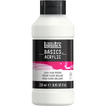 Liquitex Basics Gloss Fluid Medium 250ml