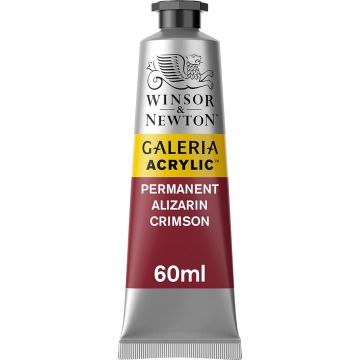 Galeria Acrylic Colours 60ml Permanent Alizarin Crimson