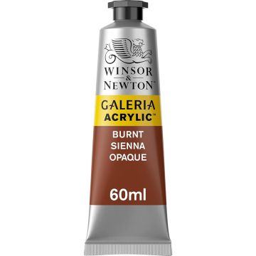Galeria Acrylic Colours 60ml Burnt Sienna Opaque