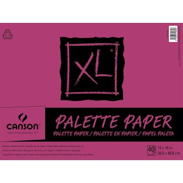 Canson Foundation Series Disposable Palette Pads,  12" x 16" - 100510955