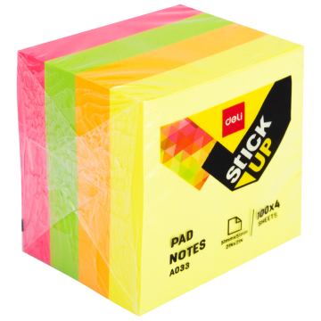 Sticky Notes 2"x2" - Neon Colour Deli - A03303
