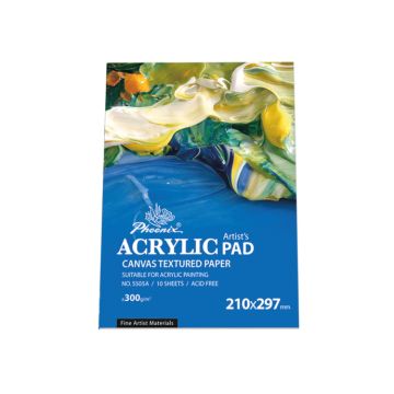 Canvas Pad 9x12 Phoenix - Acrylic