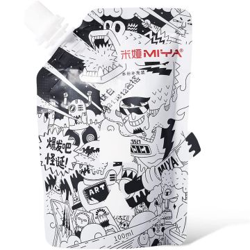 Miya Weird Gouache Paint Refill - Titanium White - 100 ml