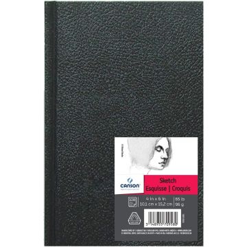 Canson Artist Series Hardbound Sketch Books,4" x 6"