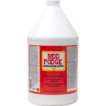 Plaid Mod Podge  Waterbase Sealer, Glue and Finish, 128 oz - Gloss