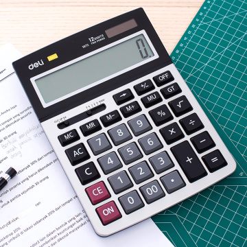 Calculator Desktop 12 digit Deli - E1672