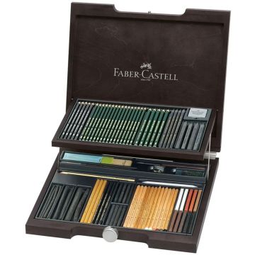 Faber Castell Pitt Monochrome Artist Pencil - 85 pieces