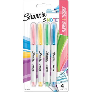 Sharpie S-Note Creative Colouring Marker Pens & Highlighter