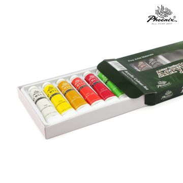 Acrylic Colour Set of 10X22ml
