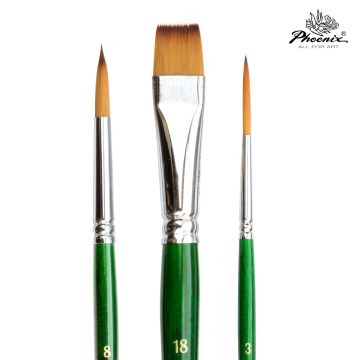 Artist Brush Phoenix 6603S3 3pcs Set