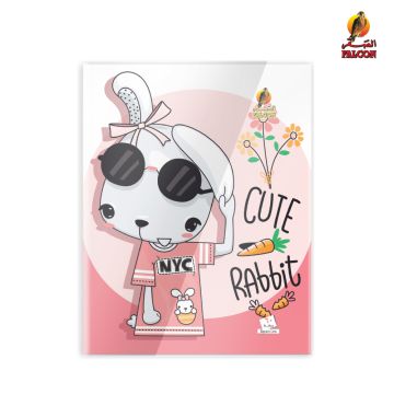 Square Line 9x7 PVC Note Book 60S - Flacon