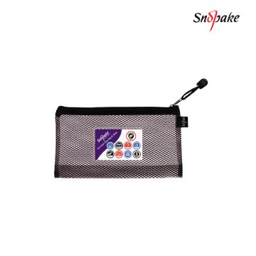 Eva Mesh Zipper Bag DL Black Hc  SNOPAKE - 15879