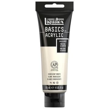 Liquitex Basics Acrylic 118ml Iridescent White