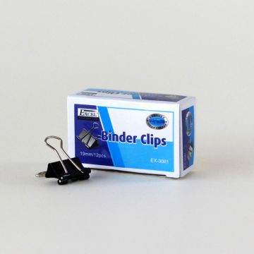 Binder Clips 25mm Excel