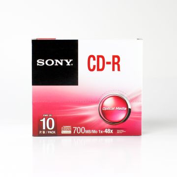 CD-R Recordable With Case SONY