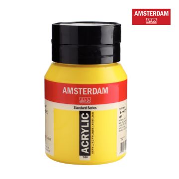 Acrylic Paint 500ml - Azo Yellow Light 268 - 17722682 Amsterdam