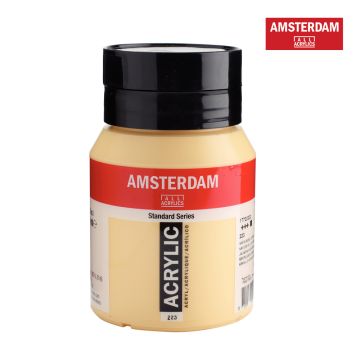 Acrylic Paint 500ml - Naples Yellow Deep 223 - 17722232 Amsterdam