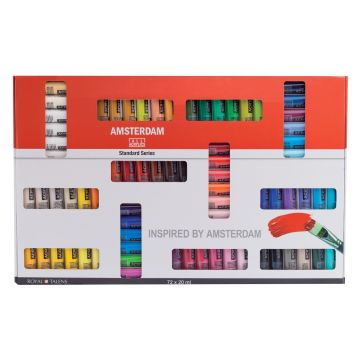 Acrylic color set of 72x20ml Royal Talens -17820472 