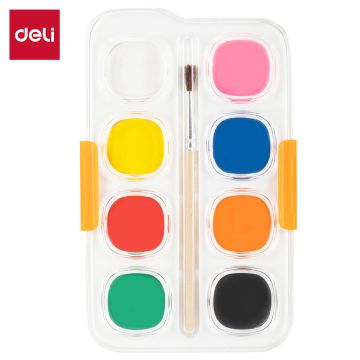 Watercolor Painting Set of 12 col. Deli - C10-12