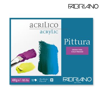 Acrilico Drawing Pad Pittura 25x35 400g Fabriano 40002535