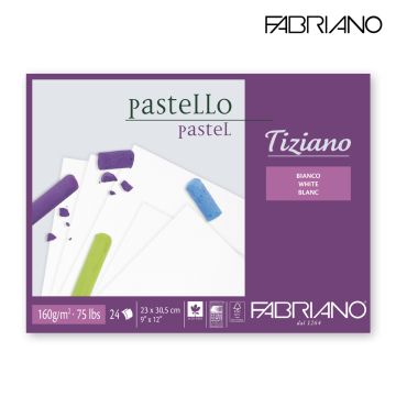 Fabriano Tiziano Pastel Blocks White - 46423305
