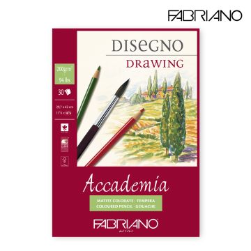 Drawing Pad  Accademia 200g A3 Fabriano - 41202942