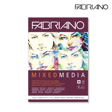 Fabriano Mixed Media Artist Paper Pad A4 - 19100381