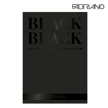 Black To Black Pad A2 Fabriano - 19100393