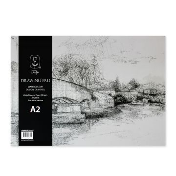 Tulip Watercolour Drawing Pad A2 / 20L Grandluxe