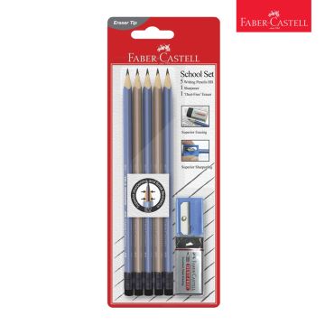 Tri Eleganz Graphite Elegance School Set Faber Castell 111490