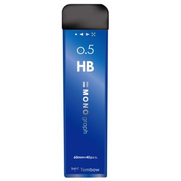 Mono Graph Spare Lead Pack, 40 Leads, 0.5mm-HB