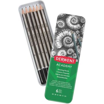 Derwent Academy Sketching Set of 6