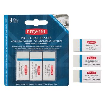 Derwent Multi-Use Eraser 3 Pack