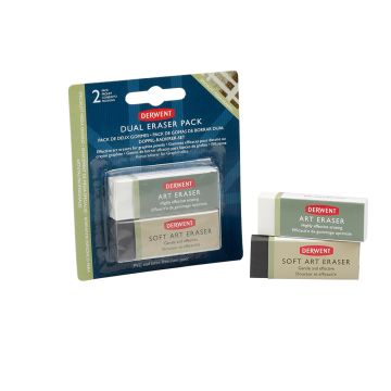 Derwent Technique Eraser 2 Pack