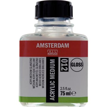 Acrylic Medium Gloss 012 Bottle 75 ml - Amsterdam 24283012