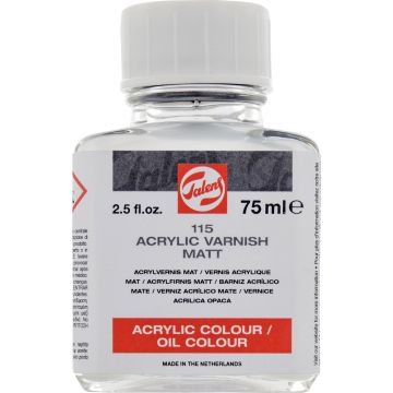 Acrylic Varnish Mat 115 Bottle 75 ml - 24285115