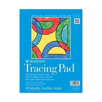 Strathmore 27-170 Youth Tracing Pad 100 Series 9" x 11"