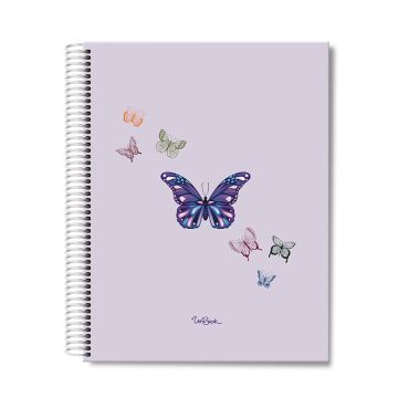 3 Subject Hard Cover University Book U3-02