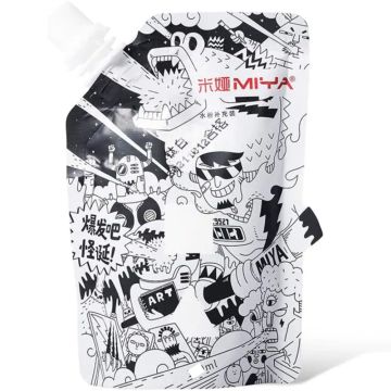 Miya Weird Gouache Paint Refill - Titanium White - 300 ml