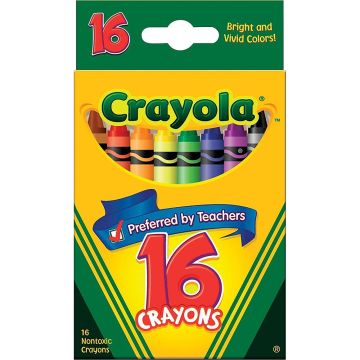 Crayola Crayons, 16 Count