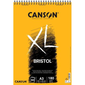 Canson XL Bristol Spiral 180g - A3 - 31078A022