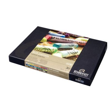 Soft Pastels General Selection Starter Set of 30 Long Rembrandt