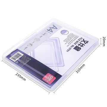 Transparent Box File A4 Deli - 5701