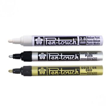 Sakura Pen Touch Medium Point Marker 3pc 