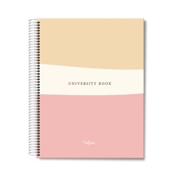 4 Subject Hard Cover University Book U4-03