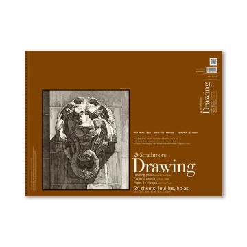 Strathmore 400-108 Drawing Paper Pad 400 Series Smooth Surface 18" x 24"