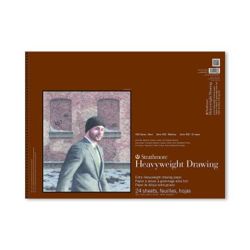 Strathmore 400-218 Drawing Paper Pad 400 Series 24 Sheets 18" x 24"