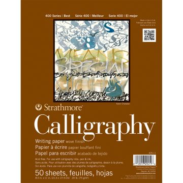 Strathmore 405-11 Calligraphy Pad 400 Series 8.5" x 11"