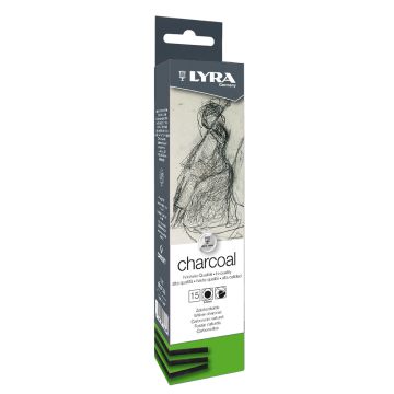 LYRA Charcoal Thin 15pcs pack